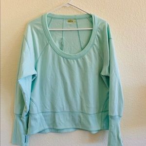 Zella Mint green sweatshirt size M